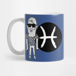 Pisces Zodiac Man, Pisces Guy Mug